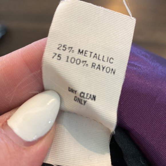 BB/Collections Velvet Metallic Romper 8 Ruffle Vintage EUC - Picture 7 of 10